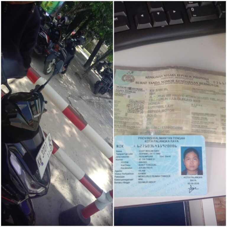 Tiket hilang sudah bayar denda