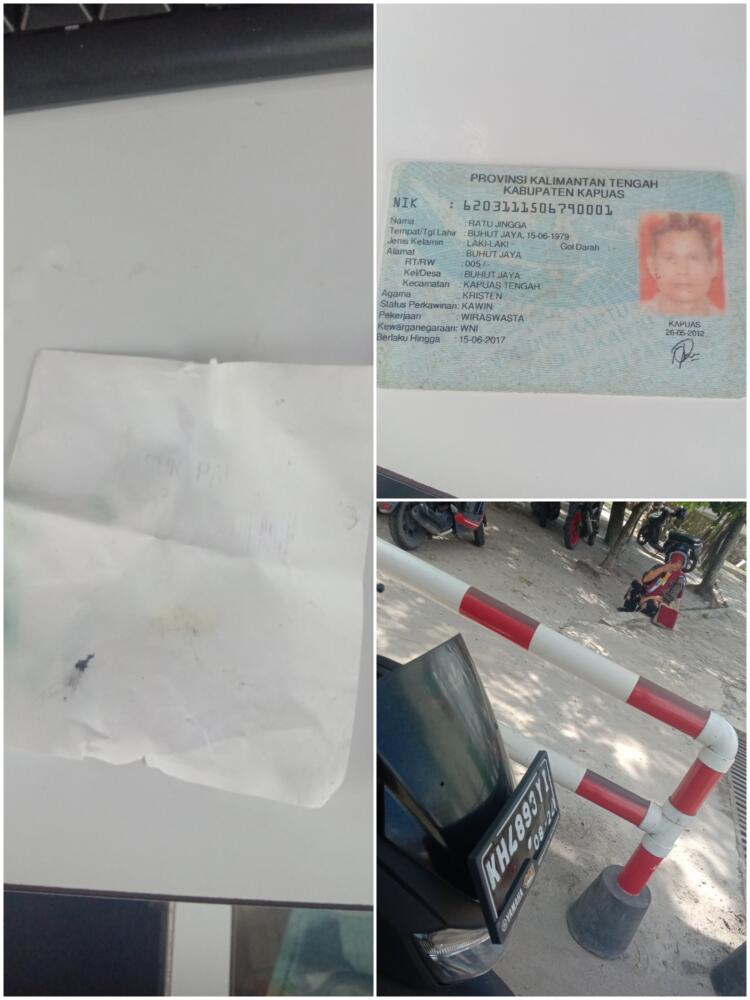 Tiket rusak sudah bayar denda