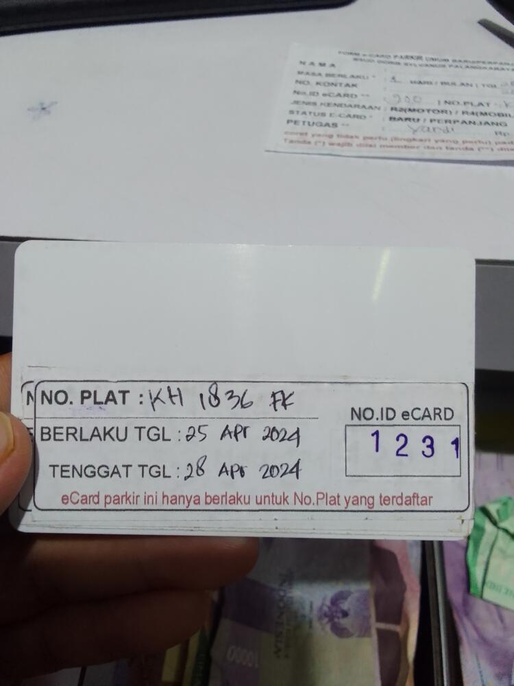 Kartu kembali