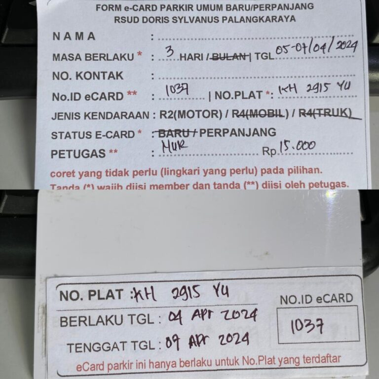 Member perpanjang ID 1037