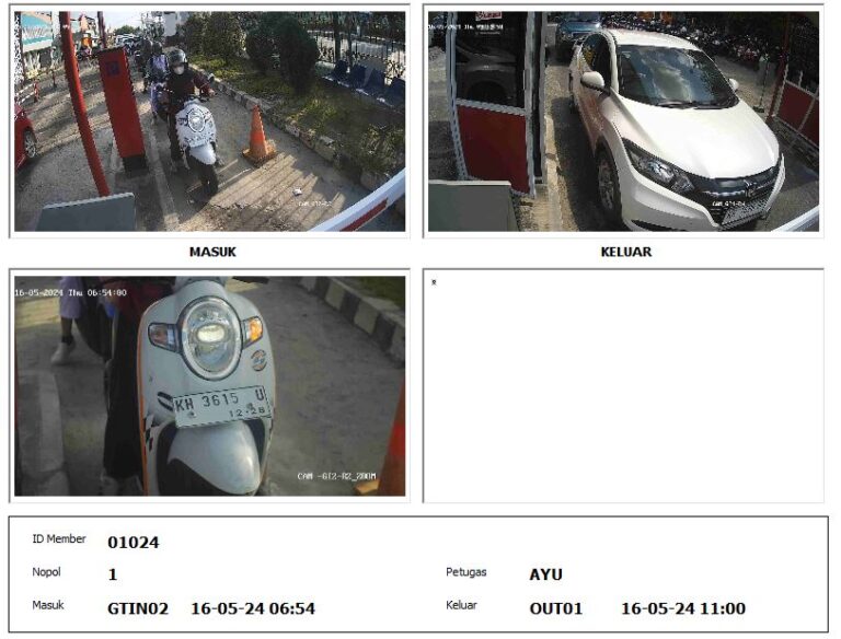 pelanggaran tata tertib eparkir RSUD dr.Doris Sylvanus, member terdaftar motor gunakan mobil