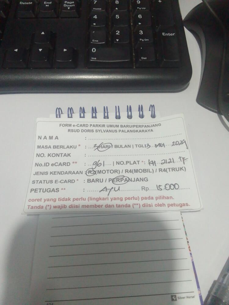 PERPANJANG KARTU ID:961