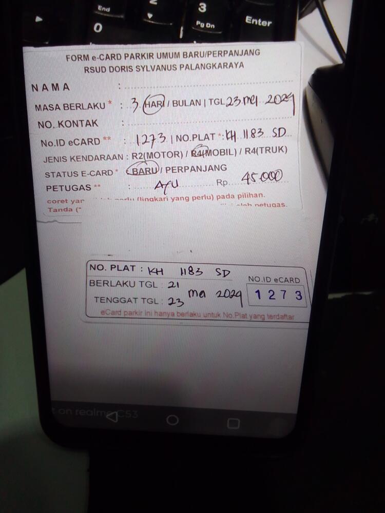 kARTU MEMBER BARU ID:1273