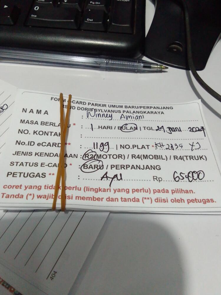 kARTU MEMBER BARU ID:1199