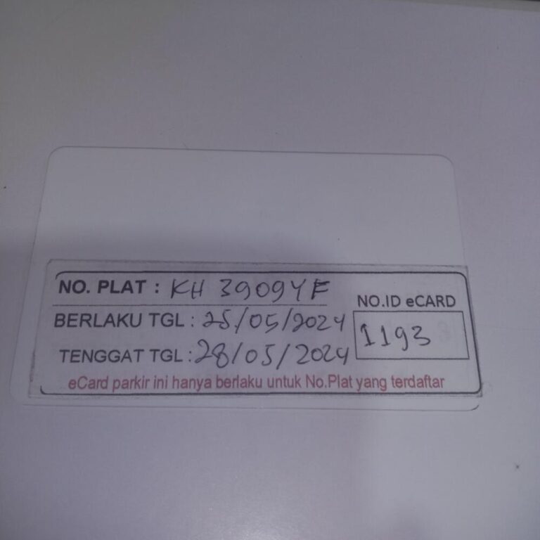 Kartu member kembali id 1193