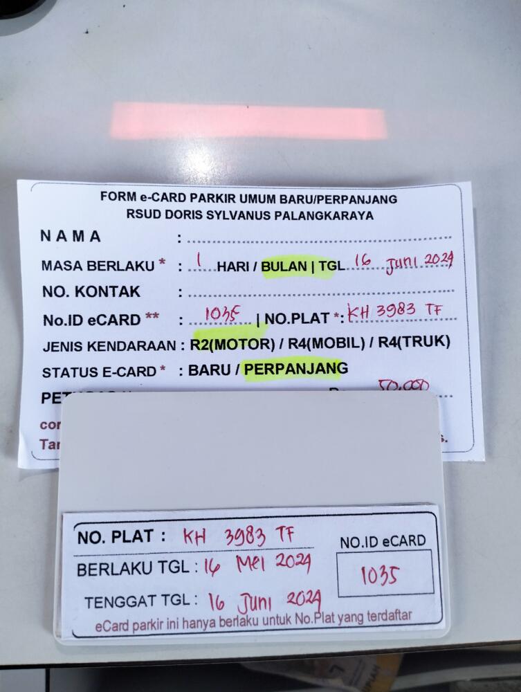 PERPANJANG MEMBER 1035