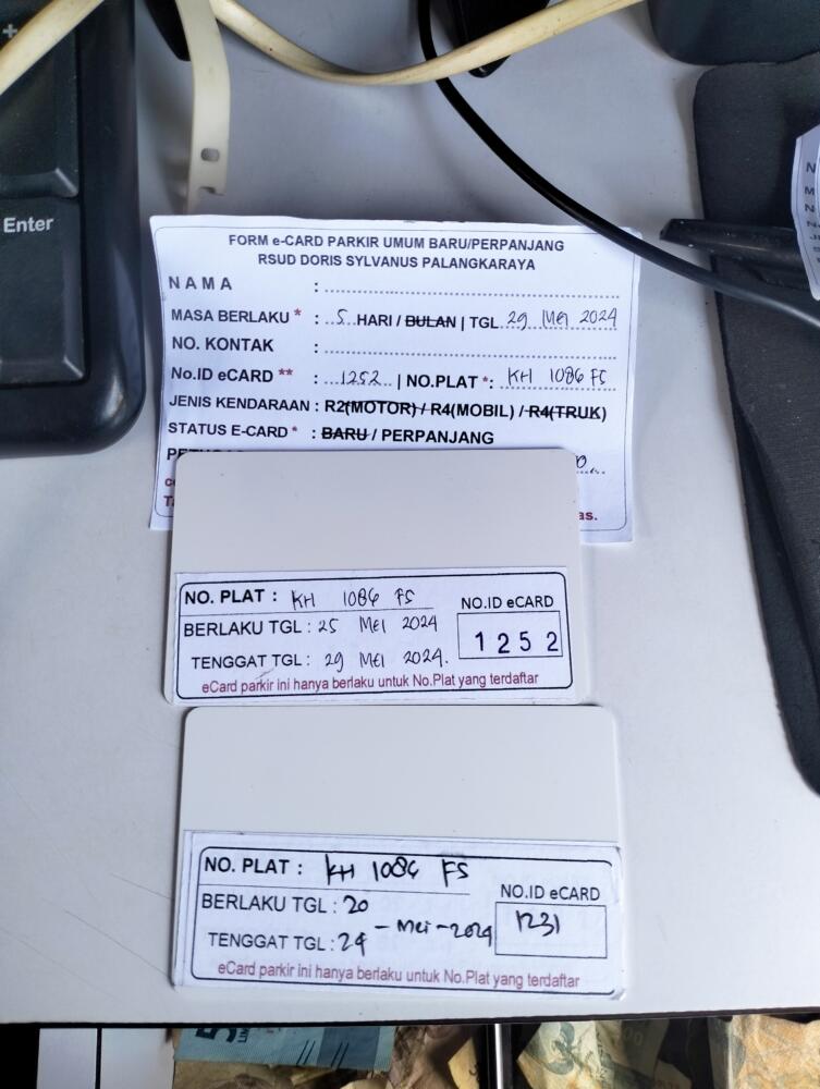 PERPANJANG MEMBER 1252 pindahan dari card Id 1231