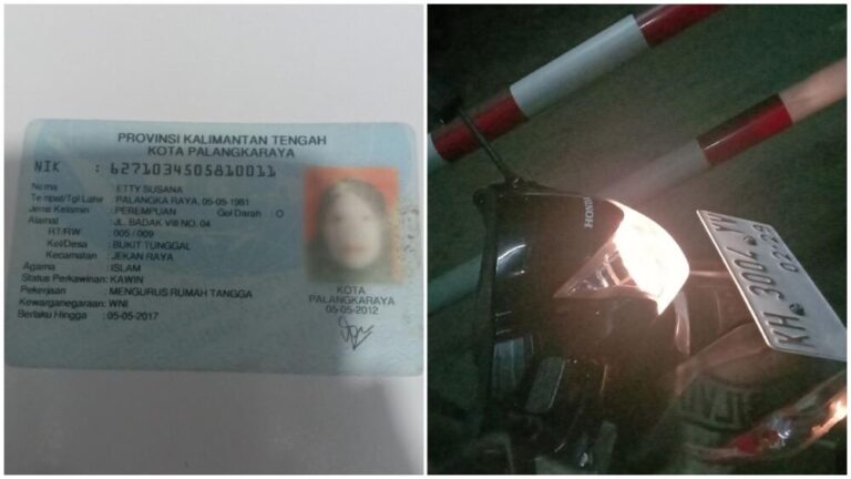 Tiket hilang sudah bayar denda