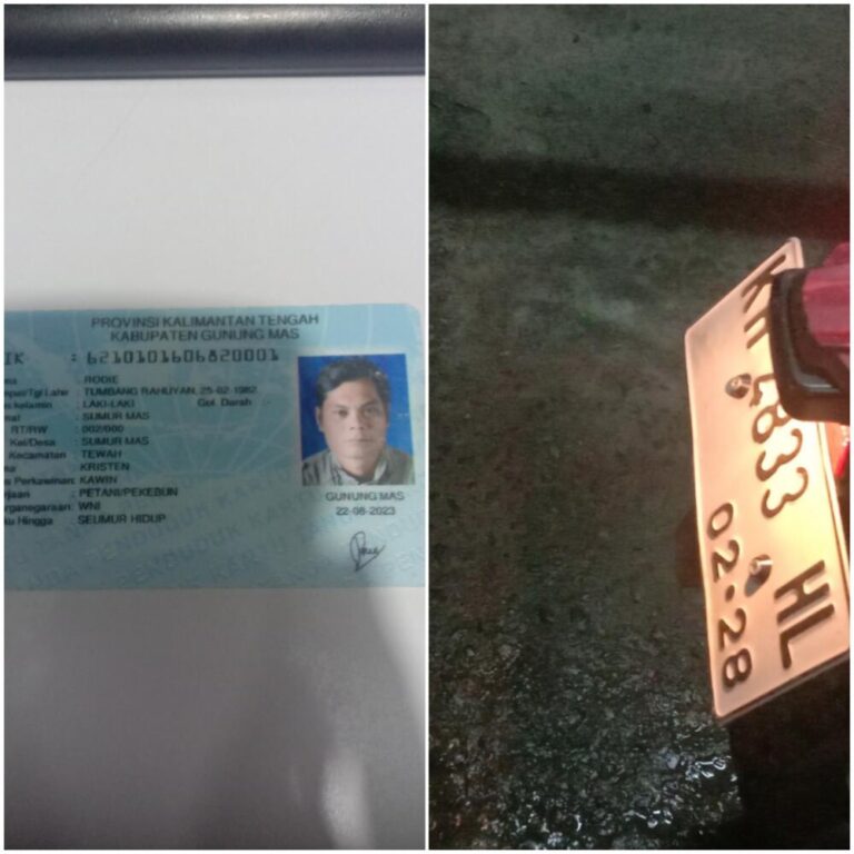 Tiket hilang sudah bayar denda