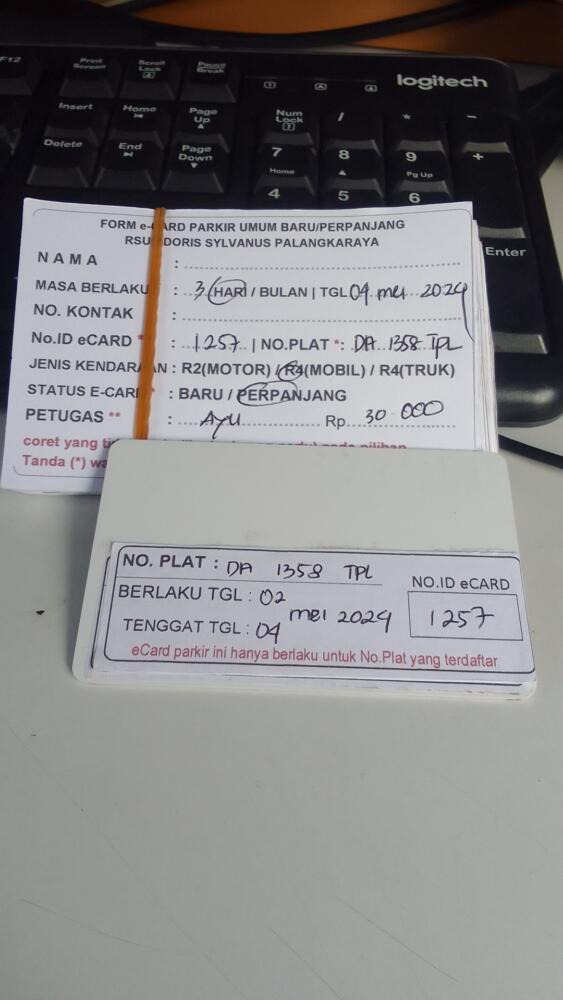 PERPANJANG KARTU ID:1257