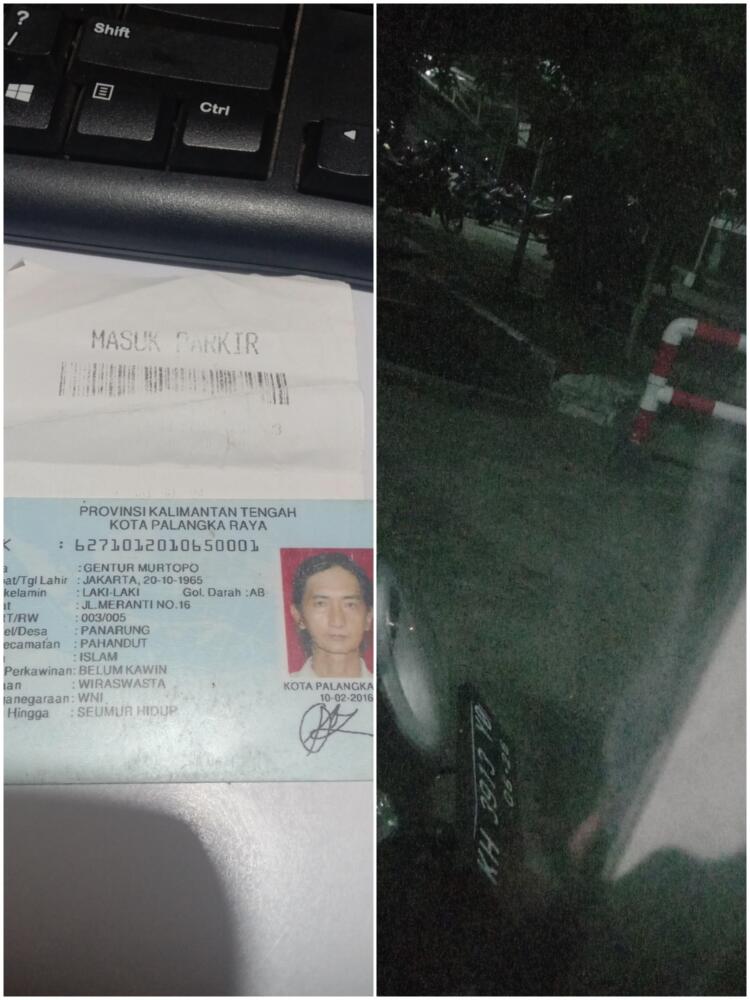 Tiket rusak sudah bayar denda