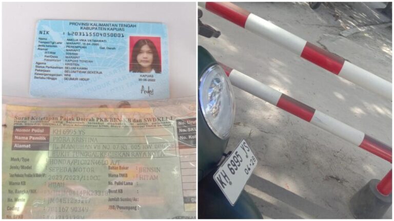 Tiket hilang sudah bayar denda