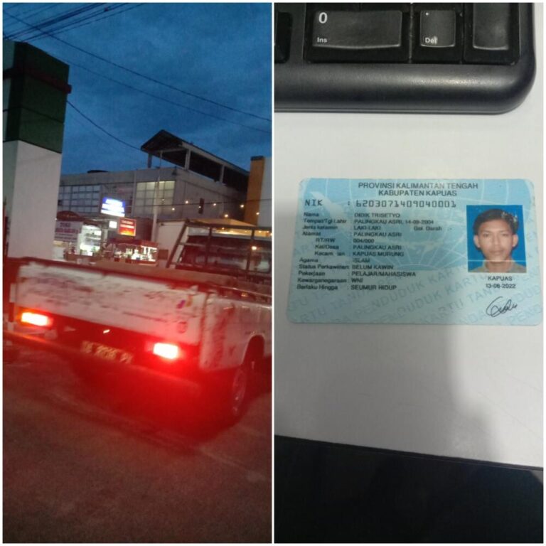 Tiket hilang sudah bayar denda