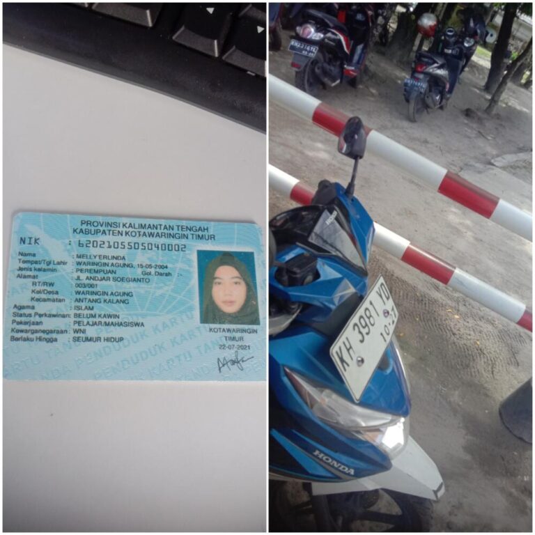 Tiket hilang sudah bayar denda