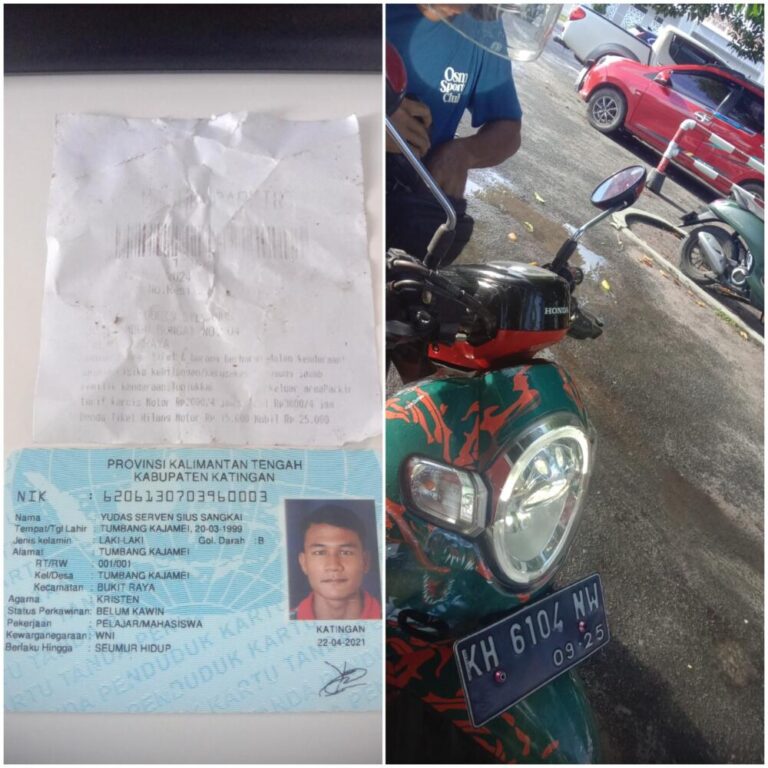 Tiket rusak sudah bayar denda