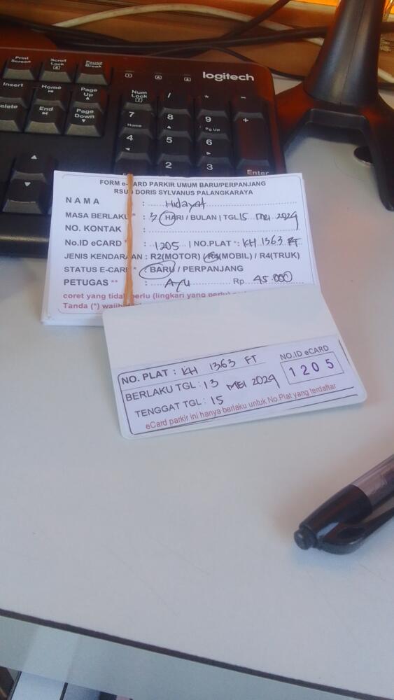 kARTU MEMBER BARU ID:1205