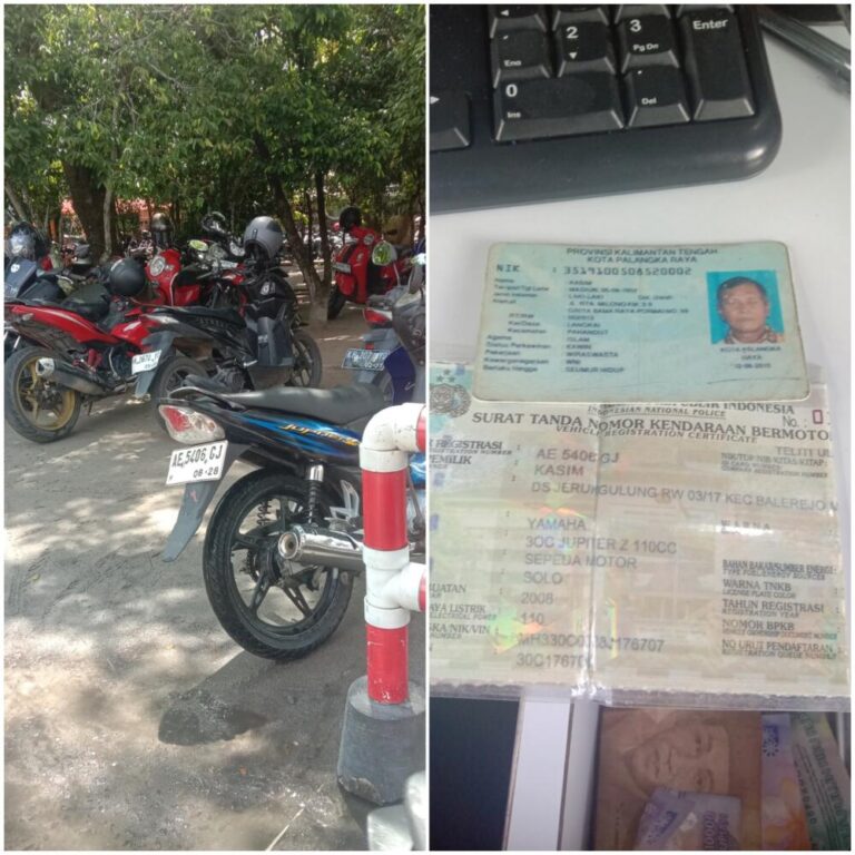 Tiket hilang sudah bayar denda