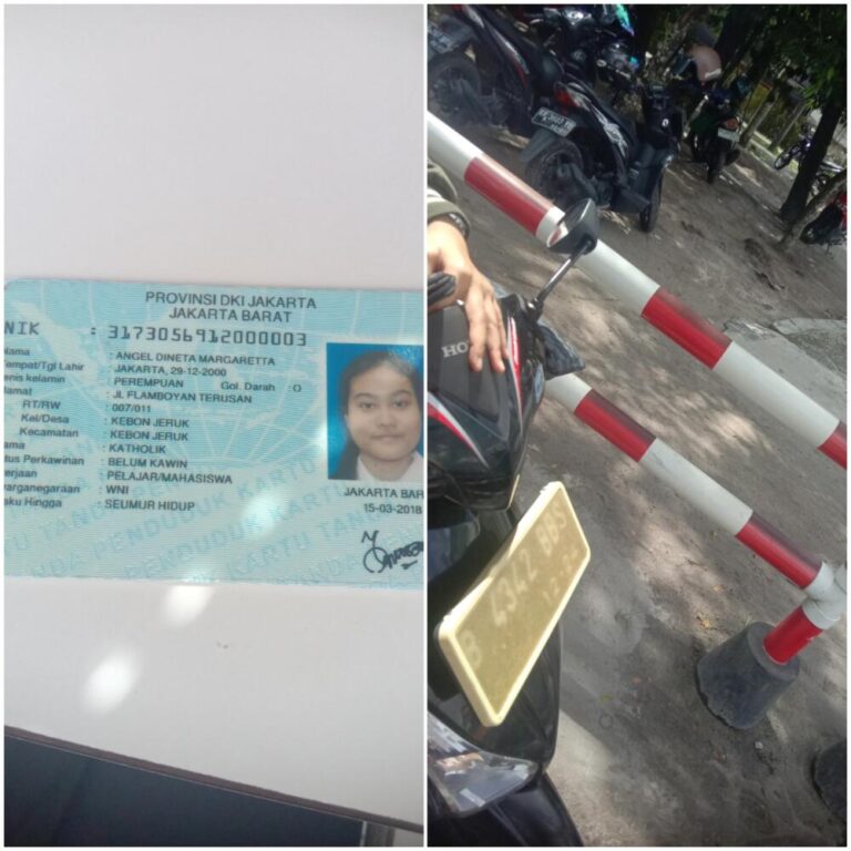 Tiket hilang sudah bayar denda