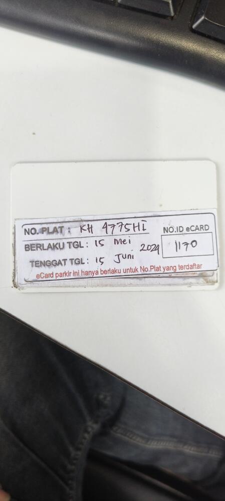 Kartu kembali