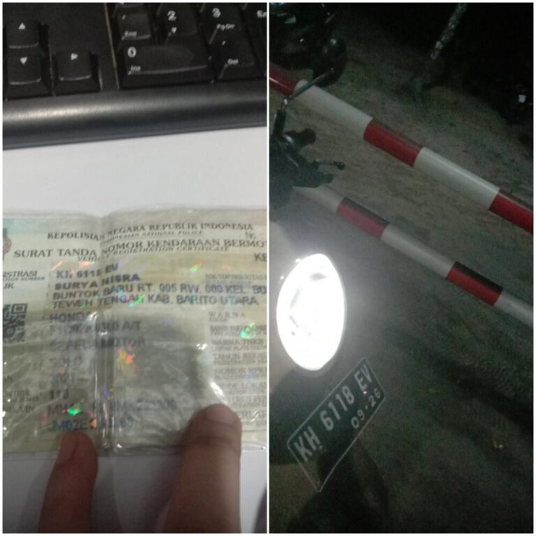 Tiket hilang sudah bayar denda