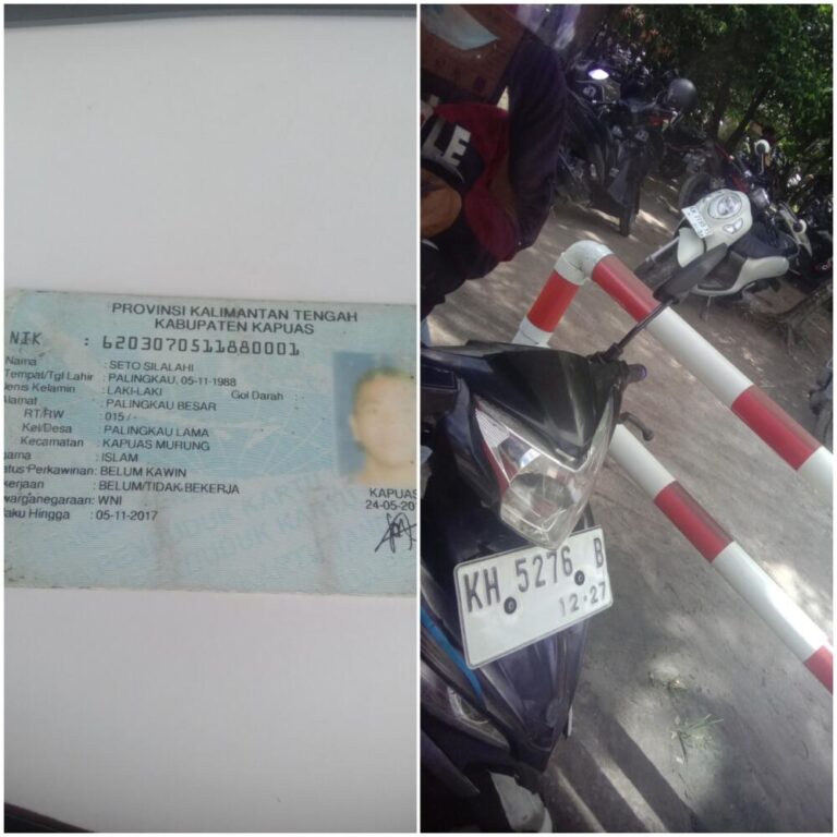 Tiket hilang sudah bayar denda