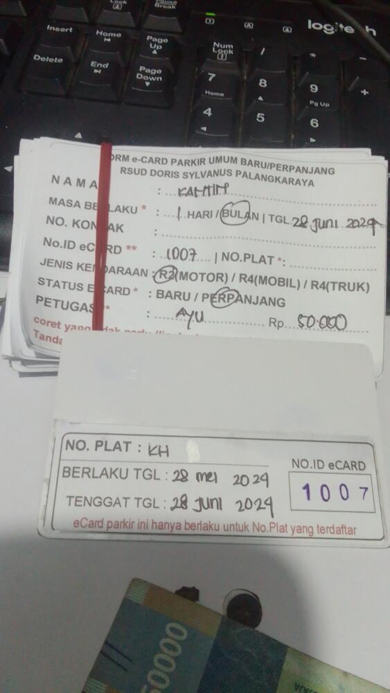 PERPANJANG KARTU ID:1007