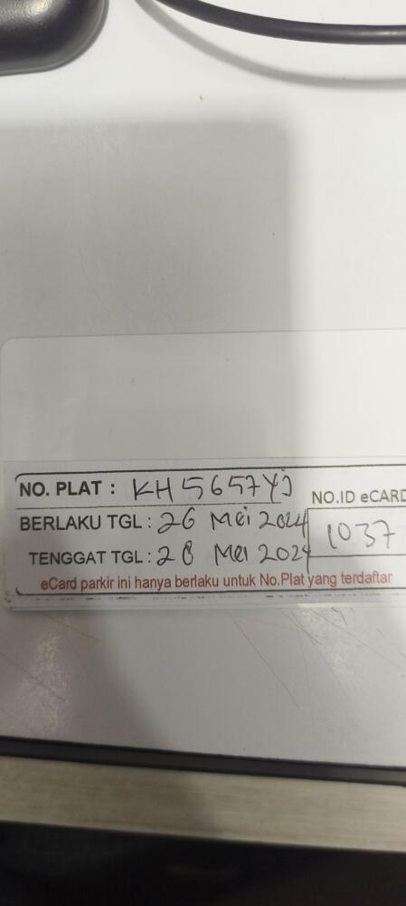 Kartu kembali