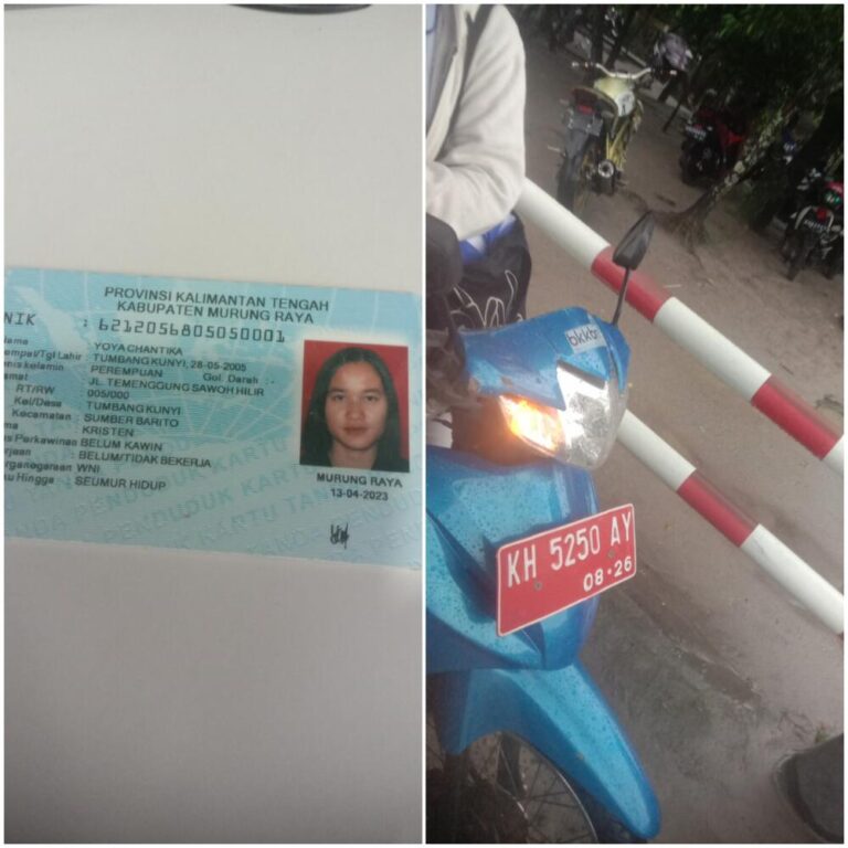 Tiket hilang sudah bayar denda