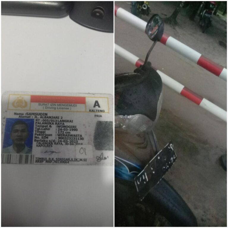 Tiket hilang sudah bayar denda