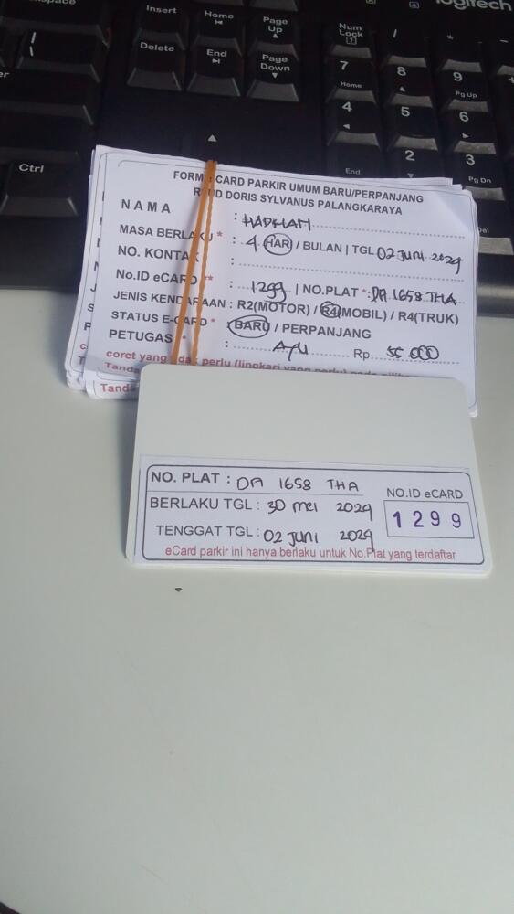 kARTU MEMBER BARU ID:1658