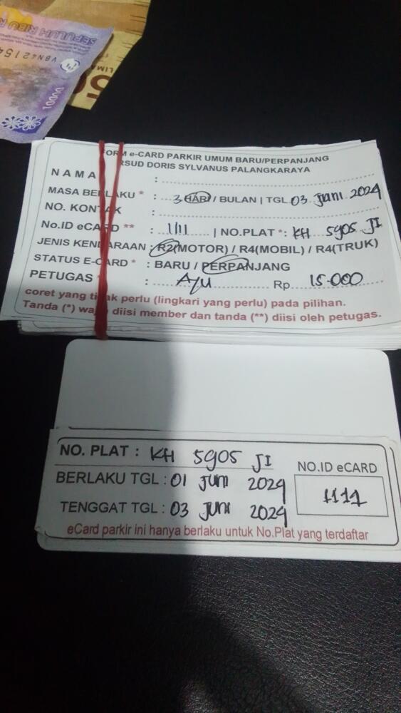 PERPANJANG KARTU ID:1111