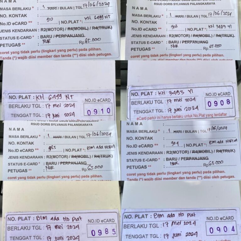 Member baru id 910, 908, 985, 904