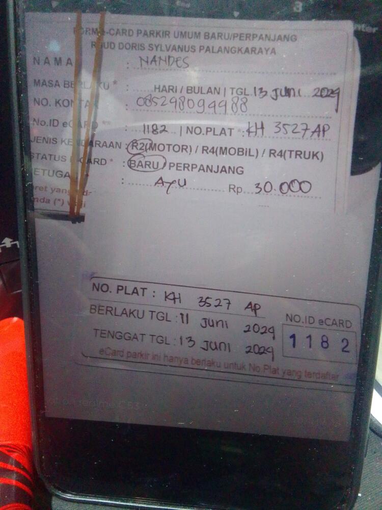 kARTU MEMBER BARU ID:1182