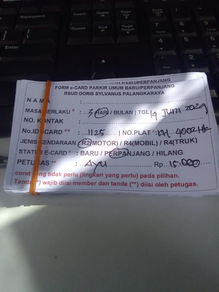 PERPANJANG KARTU ID:1125