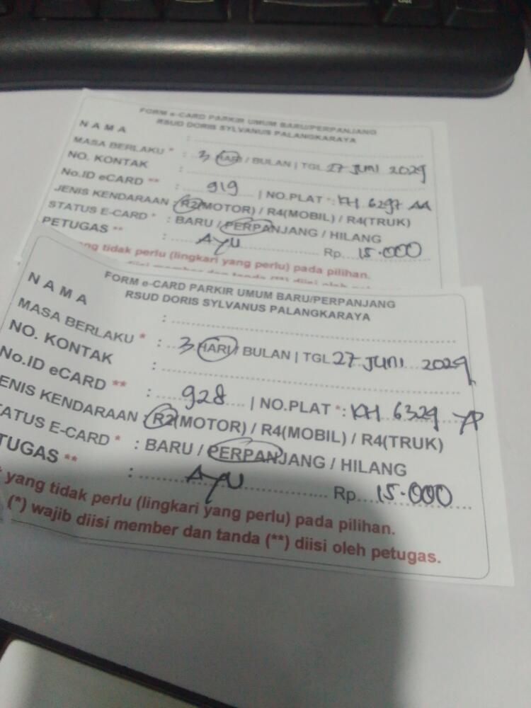 PERPANJANG KARTU ID:928,919
