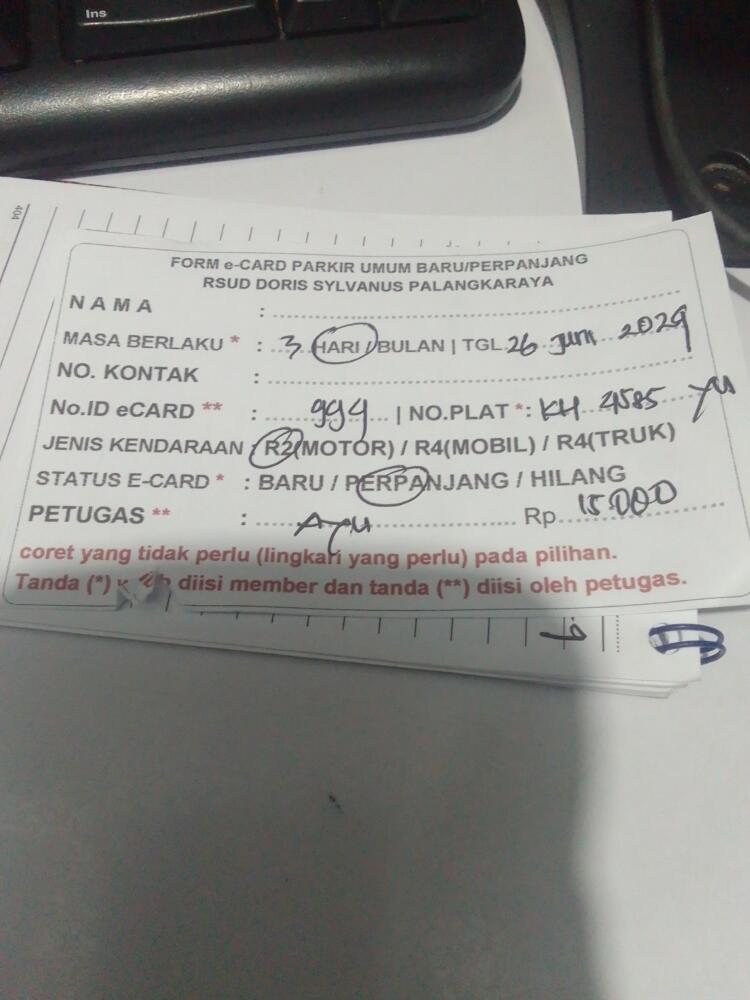 PERPANJANG KARTU ID:994