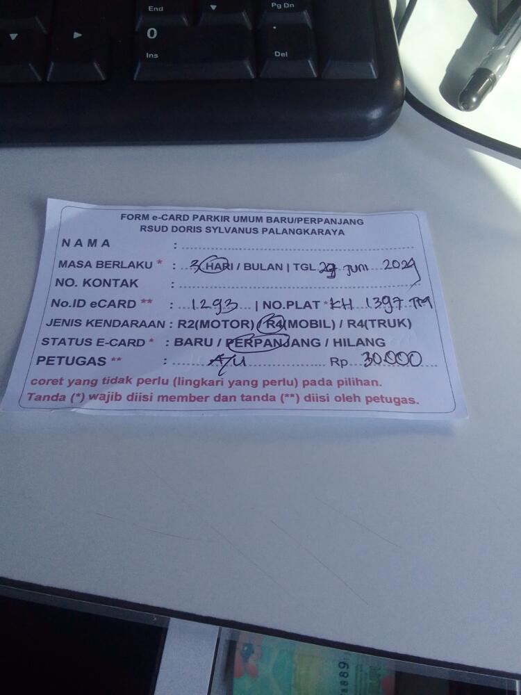 PERPANJANG KARTU ID:1293