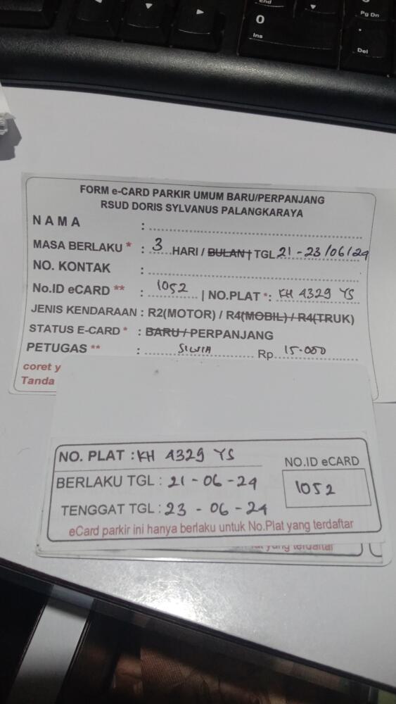 Perpanjang member id 1052