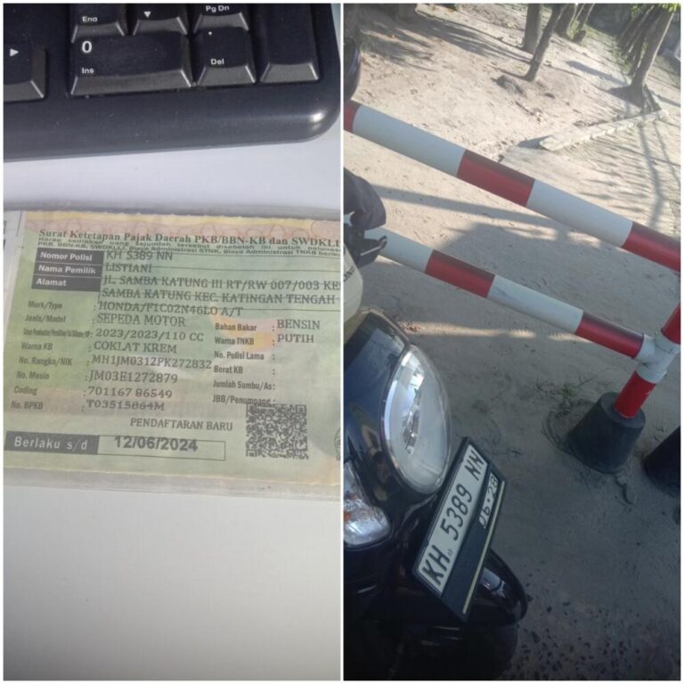 Tiket hilang sudah bayar denda