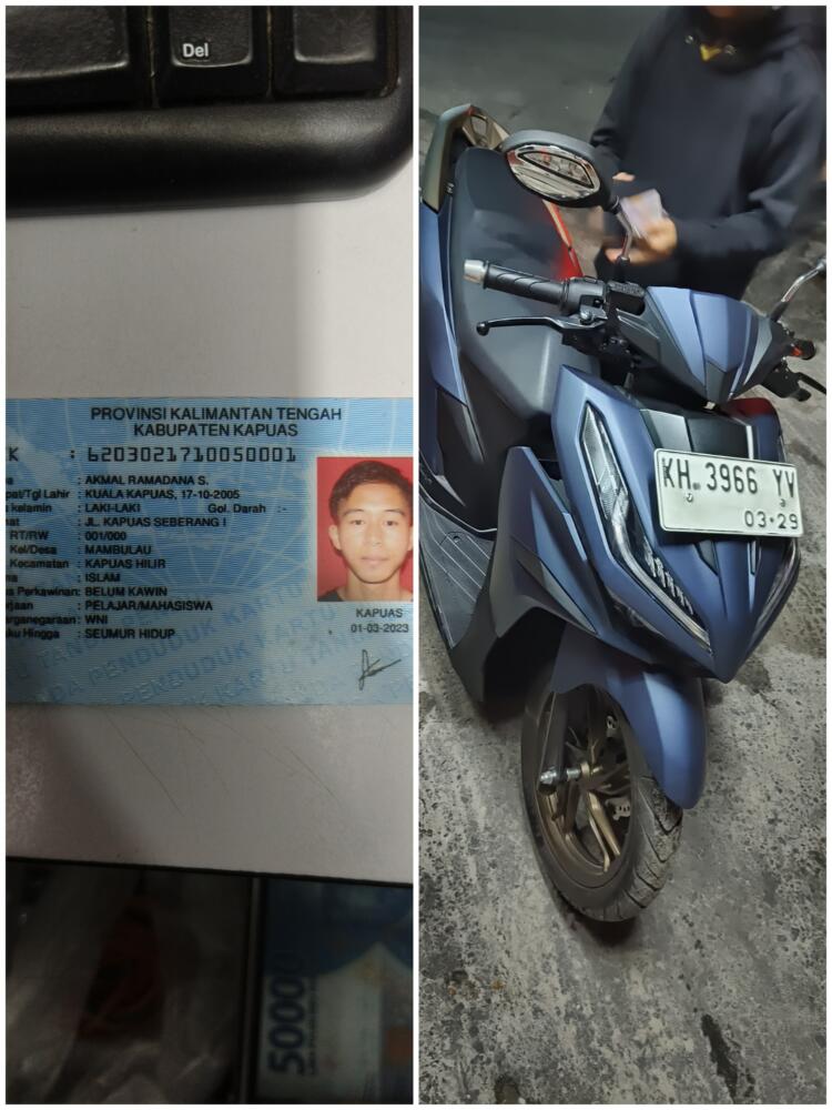 Tiket hilang