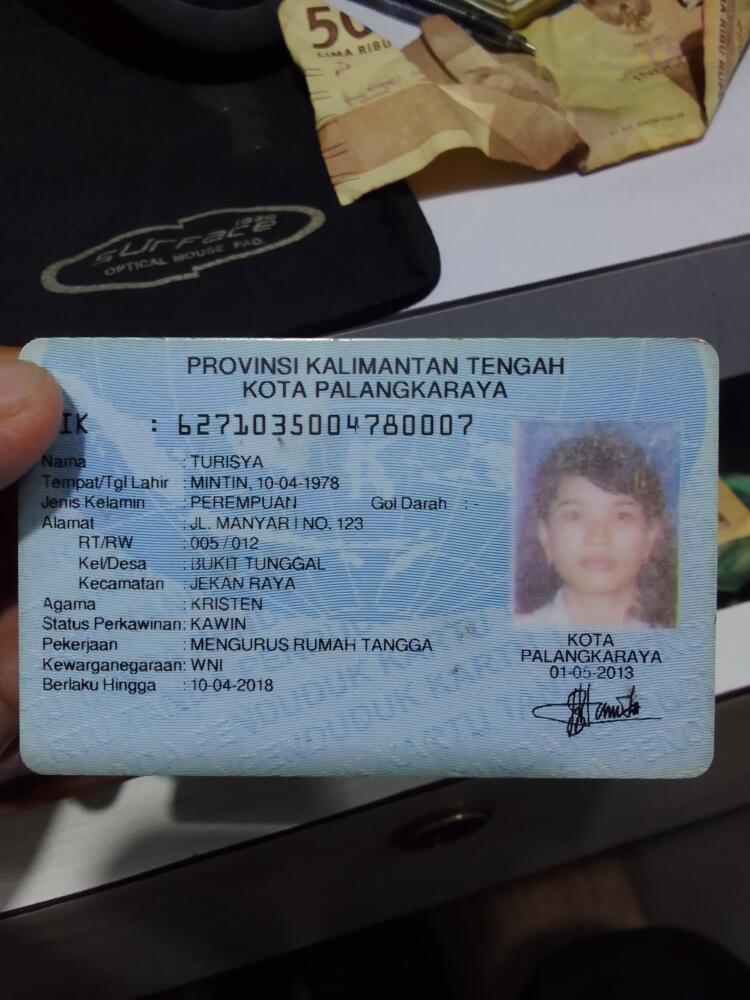 Hilang tiket
