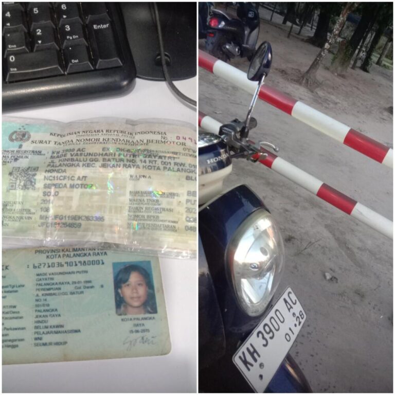 Tiket hilang sudah bayar denda