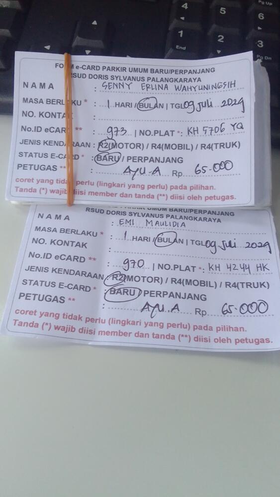 kARTU MEMBER BARU ID:970,973
