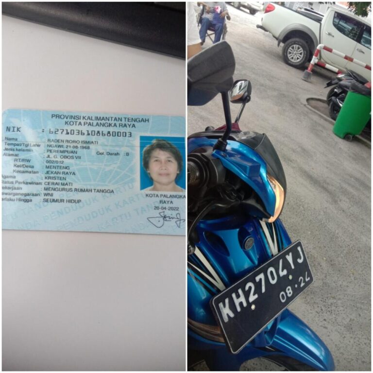 Tiket hilang sudah bayar denda
