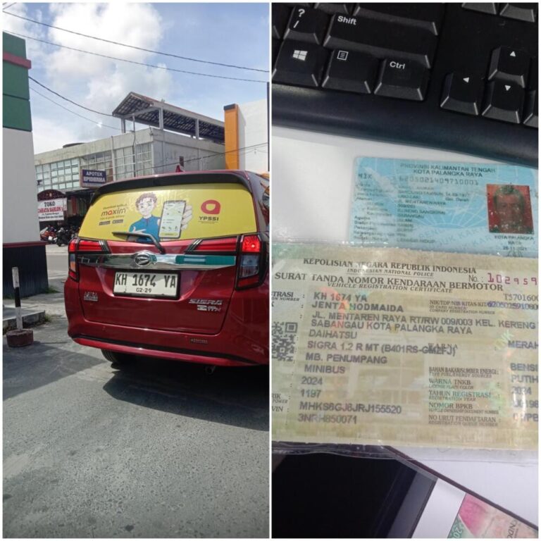 Tiket hilang sudah bayar denda