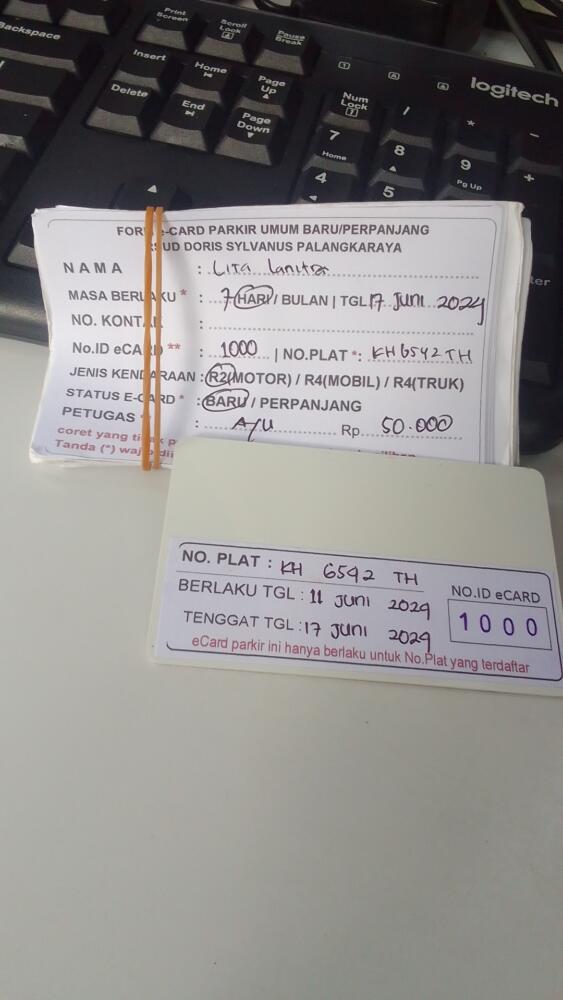kARTU MEMBER BARU ID:1000