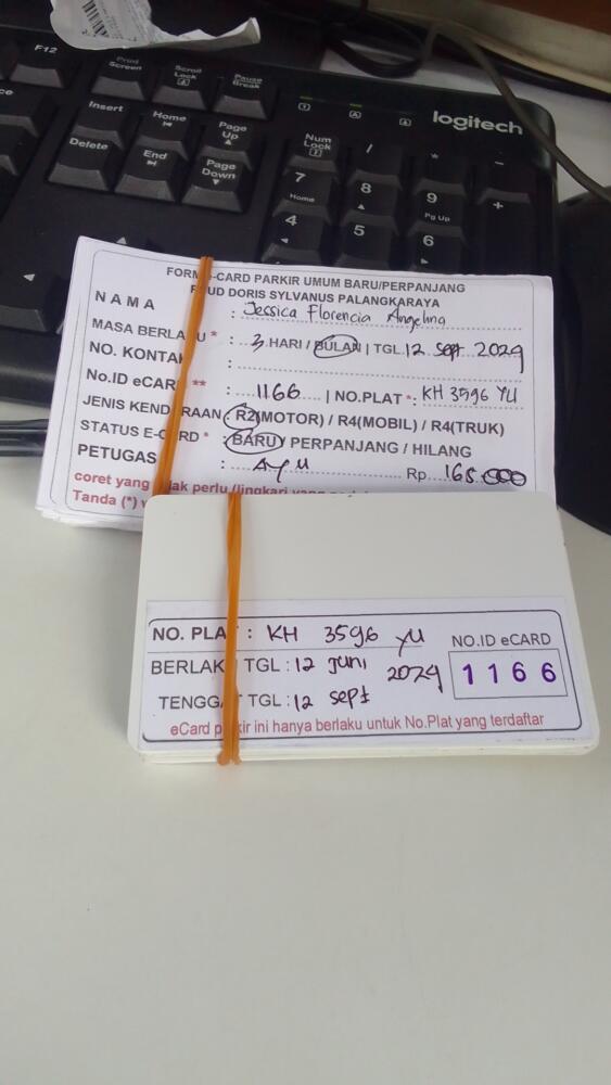 kARTU MEMBER BARU ID:1166