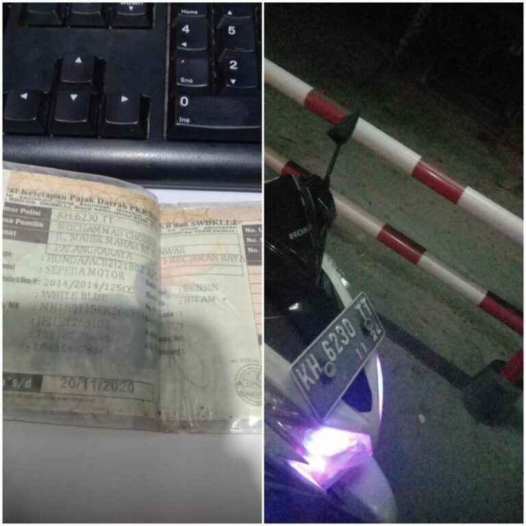 Tiket hilang sudah bayar denda