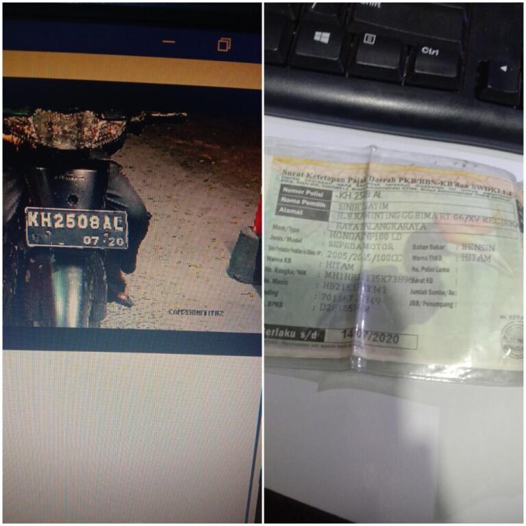 Tiket hilang sudah bayar denda