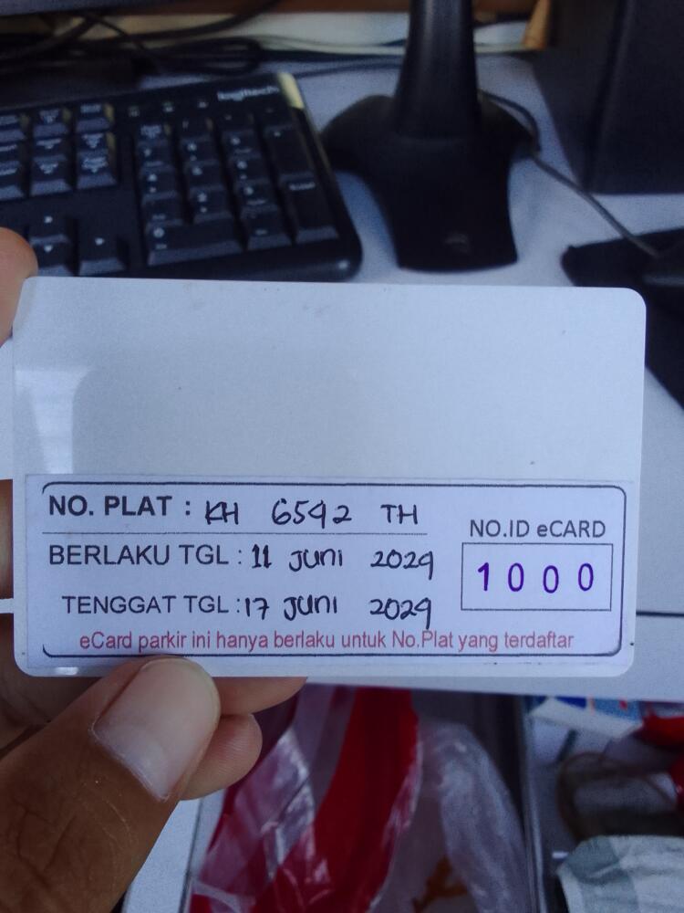 Kartu kembali